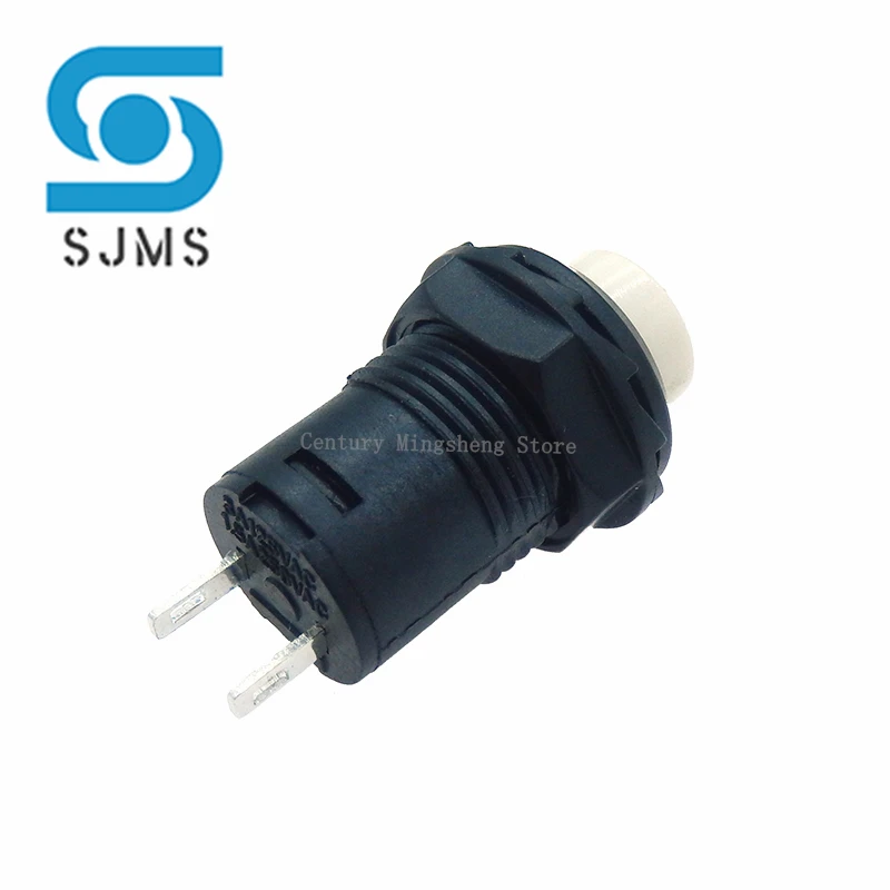 6pcs Self-Lock /Momentary Pushbutton Switches DS427 DS428 12mm OFF- ON Push Button Switch 3A /125VAC 1.5A/250VAC DS-427 DS-428