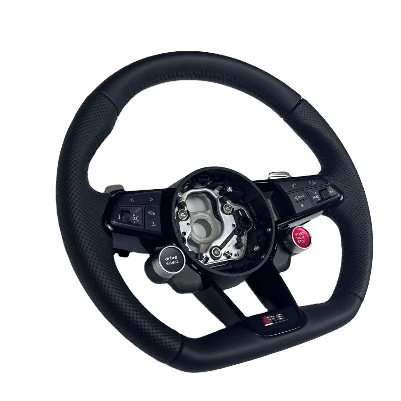 

Hot- selling R8 sport Leather Steering Wheel A4 A5 B9 Steering Wheel For Audis