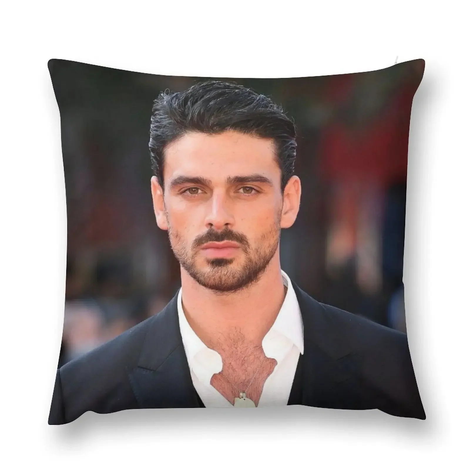 Michele Morrone official Throw Pillow Custom Cushion Photo Decorative Sofa Cushions pillow