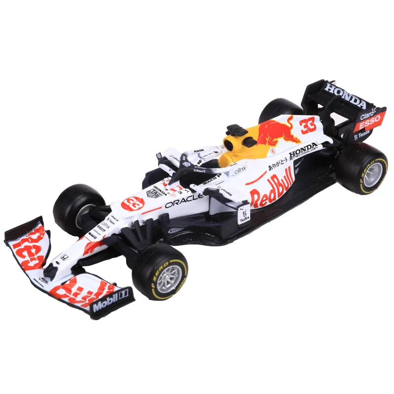 Bburago 1:43 F1 Red Bull Racing TAG Heuer RB16b 2021 33# Verstappen    #11 Perez Vehicle Diecast Cars Model Toy Collection Gift