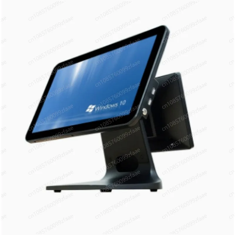 Dual Screen Touch POS Terminal Windows System All In One Cash Register For Retail Restaurant Shop
