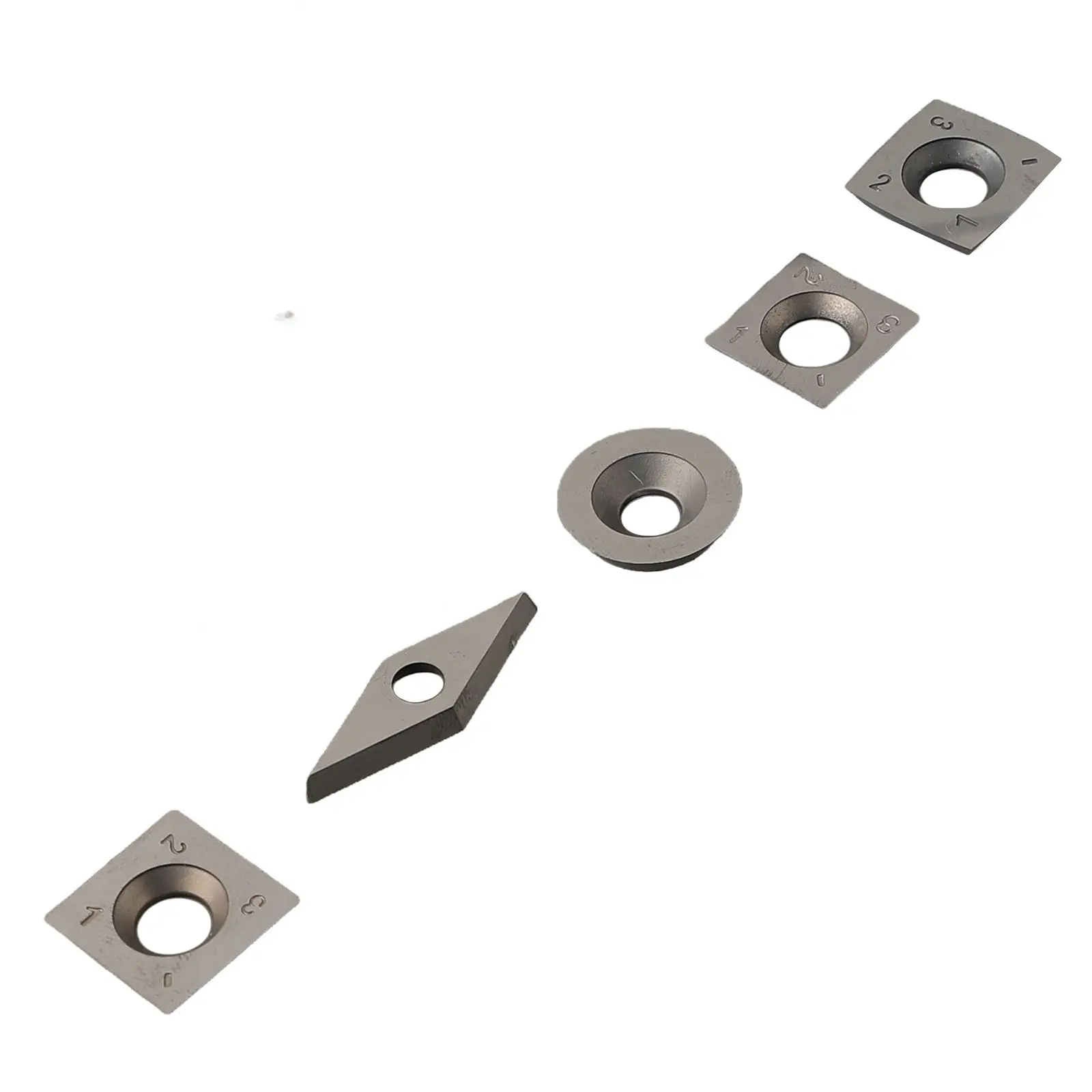 Premium Carbide Inserts Blades for Chisel Cutter Wood Turning Lathe Achieve Smooth Operation Extended Durability