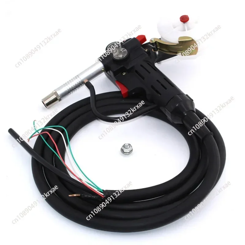 

10 футов, 3 метра, сварочный аппарат MIG, катушка, пистолет, устройство подачи проволоки, алюминиевый сварочный аппарат, стандартная катушка с европодключением, двигатель 24 В постоянного тока, бесплатная насадка