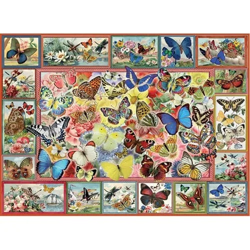 Art 1094 Butterflies 1000Pcs Jigsaw Puzzle Anatolian