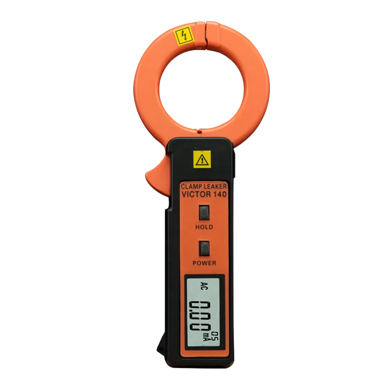 140 Digital AC 600V 300A 4 Bit LCD Display Clamp CT Leaker Measure AC Leakage /AC Current 60 Sets Meter