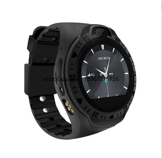 Anti Demontage 2024 4G Gps Sabotage Horloge Ip68 Waterdicht Niet Verwijderbaar Gps Tracker Fraudebestendig Smart Watch Vo