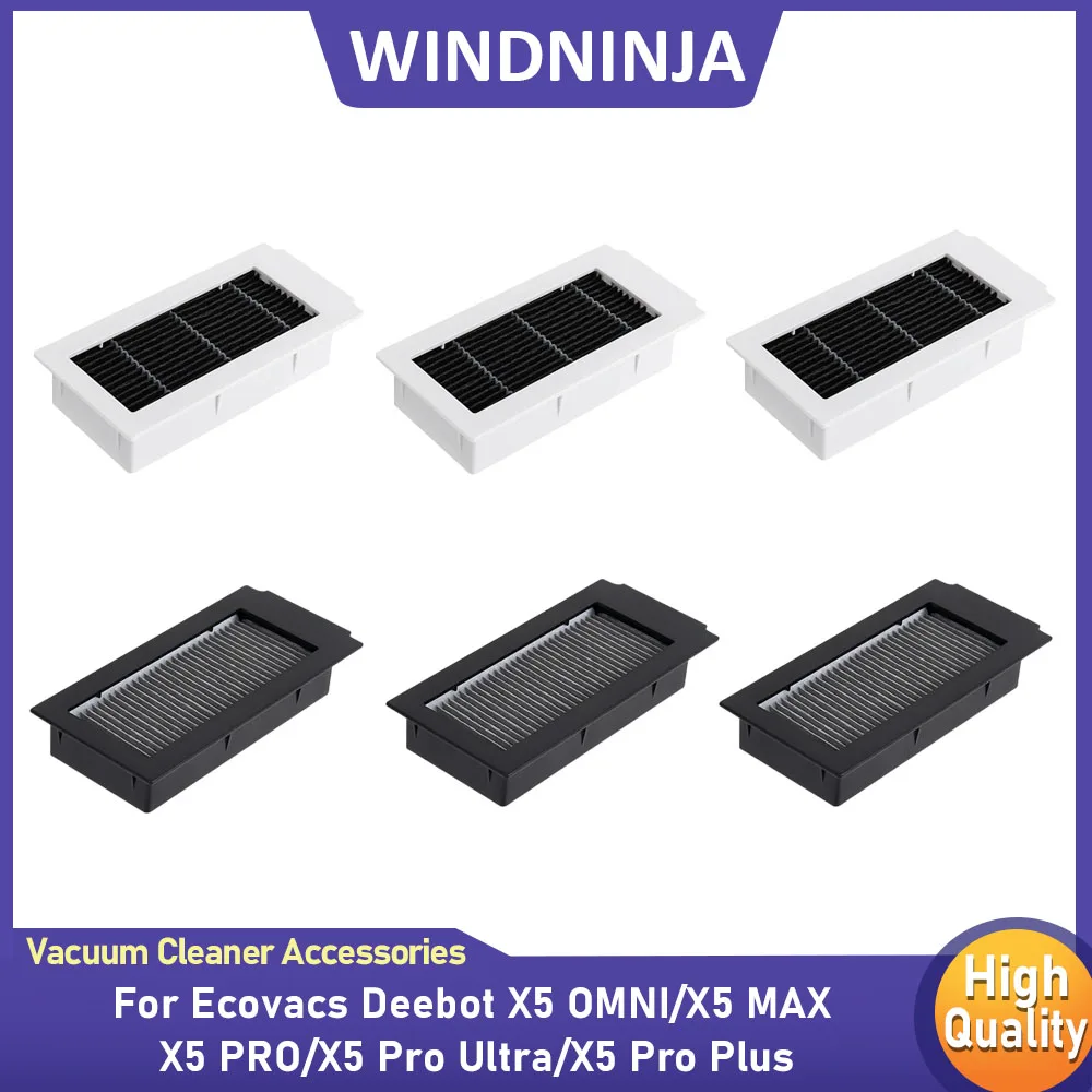 HEPA-Filter Zubehör für Ecovacs Deebot X5/X5 PRO/X5 Pro Ultra/X5 Pro Plus/X5 OMNI/X5 MAX/ Roboterstaubsauger Reinigungsteile