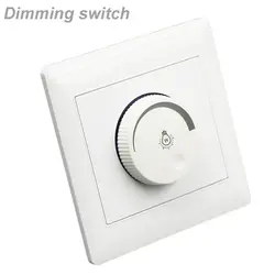 New 220V Light Dimmer Switch Adjustable Brightness Controller For Filament Lamp