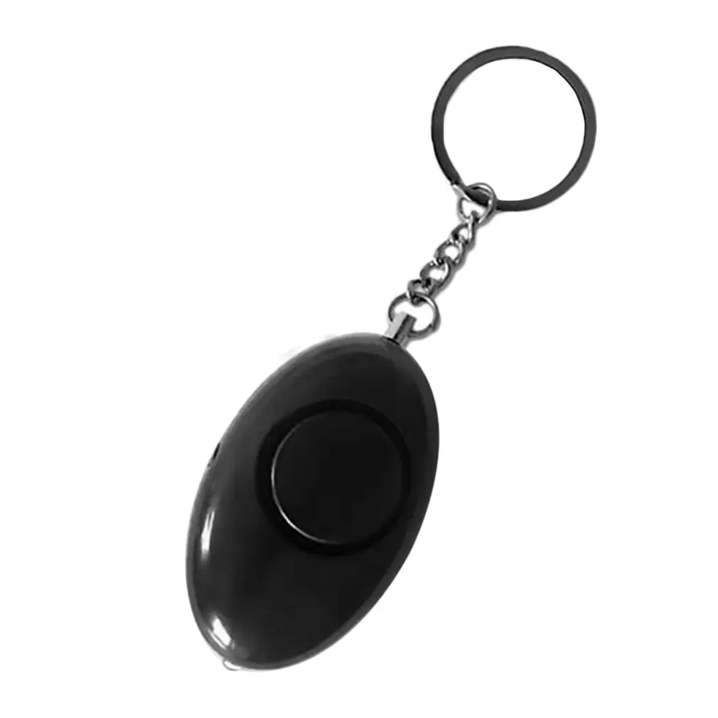 Mini Egg Shape Women Personal Safety Alarm Keyring Anti-Attack Security Protection Emergency Alarm Children School Alert