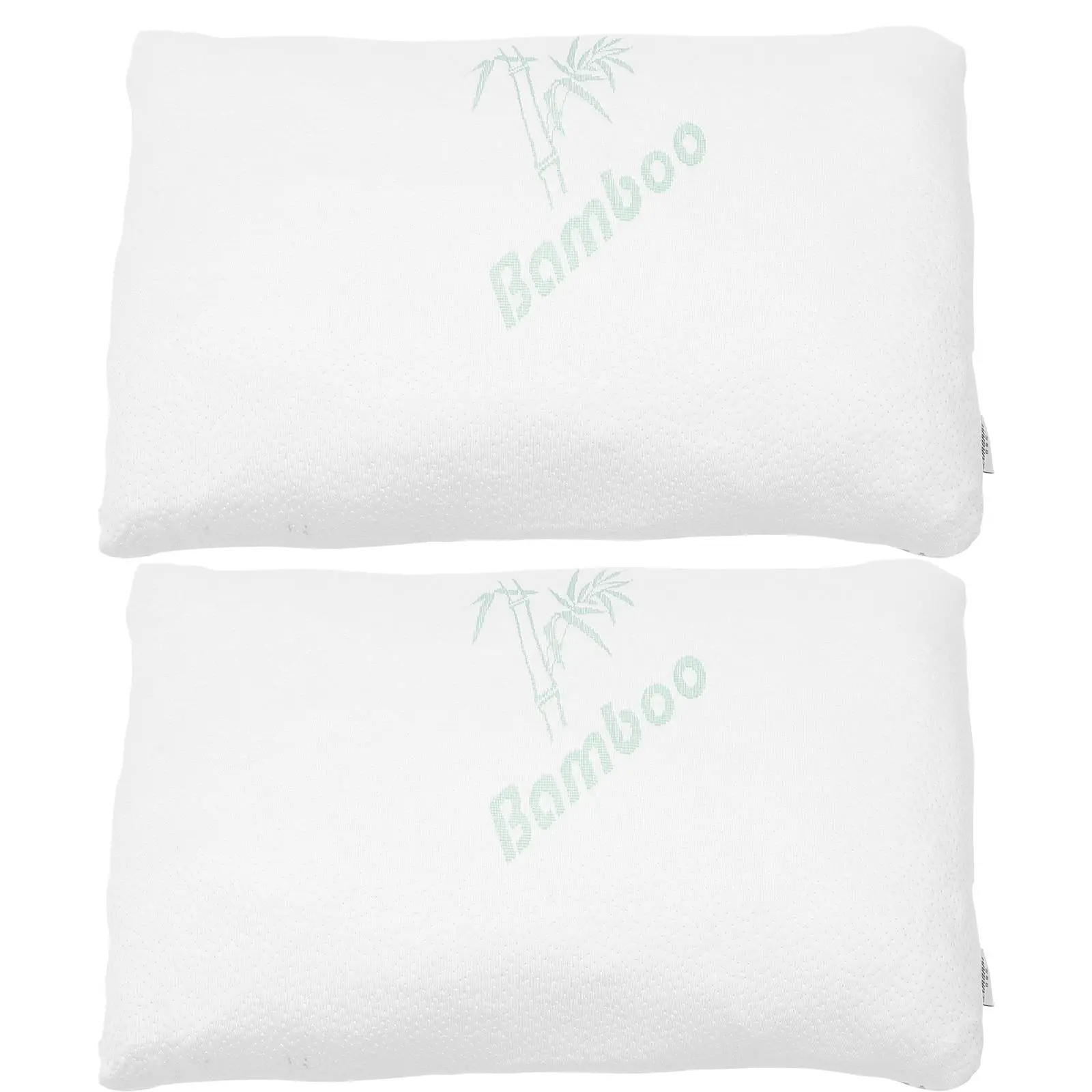 2 Pcs High Density Deer Skin Fabric Pillow Cover Moisture Permeability Fine Fiber Fill Hygroscopic Breathable Ergonomic Cervical