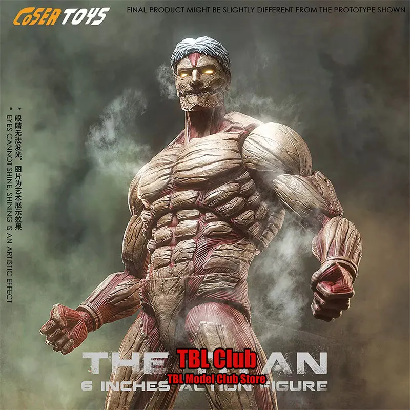 

COSER TOYS AD-001 AD-003 1/12 Scale Male Soldier Giant Body Attack Giants On Titan The Armored Body Fit 6inch Action Figure Doll