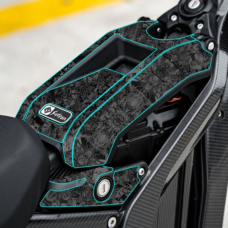Stickers used for Surron Light bee X S Bike accessories Protective Sticker Kits Forged Carbon Fiber 5D decoration protect paint