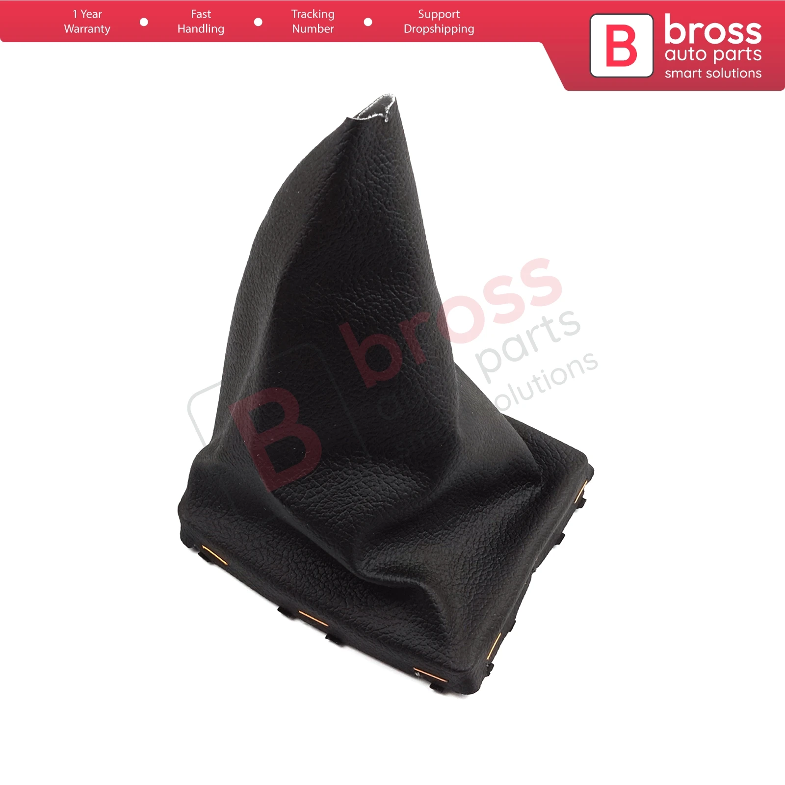 BSP1155 Black Manual Gear Shift Stick Boot Gaiter Cover for Ford Focus MK2 Titanium 2008-2011 1548262