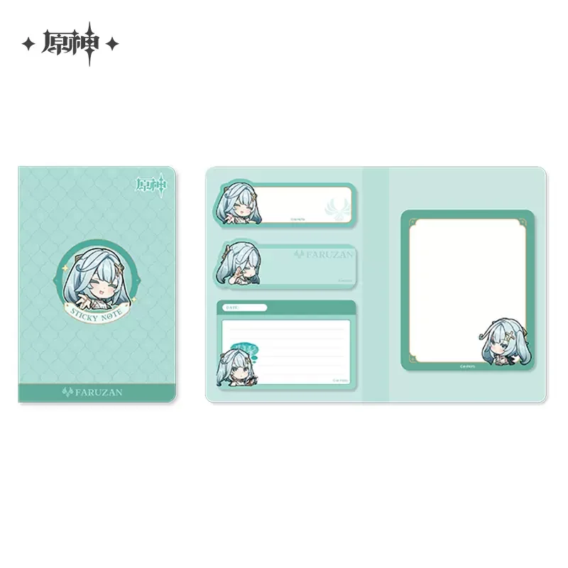 Sunsyea Genshin Impact Officiële Merch Mihoyo Originele Sumeru Serie Q Versie Notebook Zwerver Nahida Cyno Tighnari Alhaitham