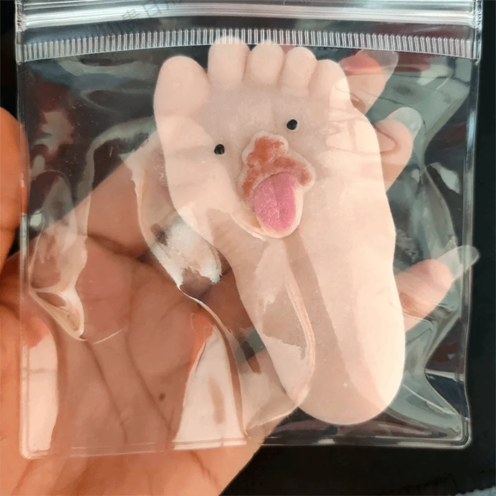 Divertidos juguetes para apretar que se pega la lengua, caza, estrés complicado, juguete para pellizco, dispositivo de broma, alivio del estrés, juguete para regalo
