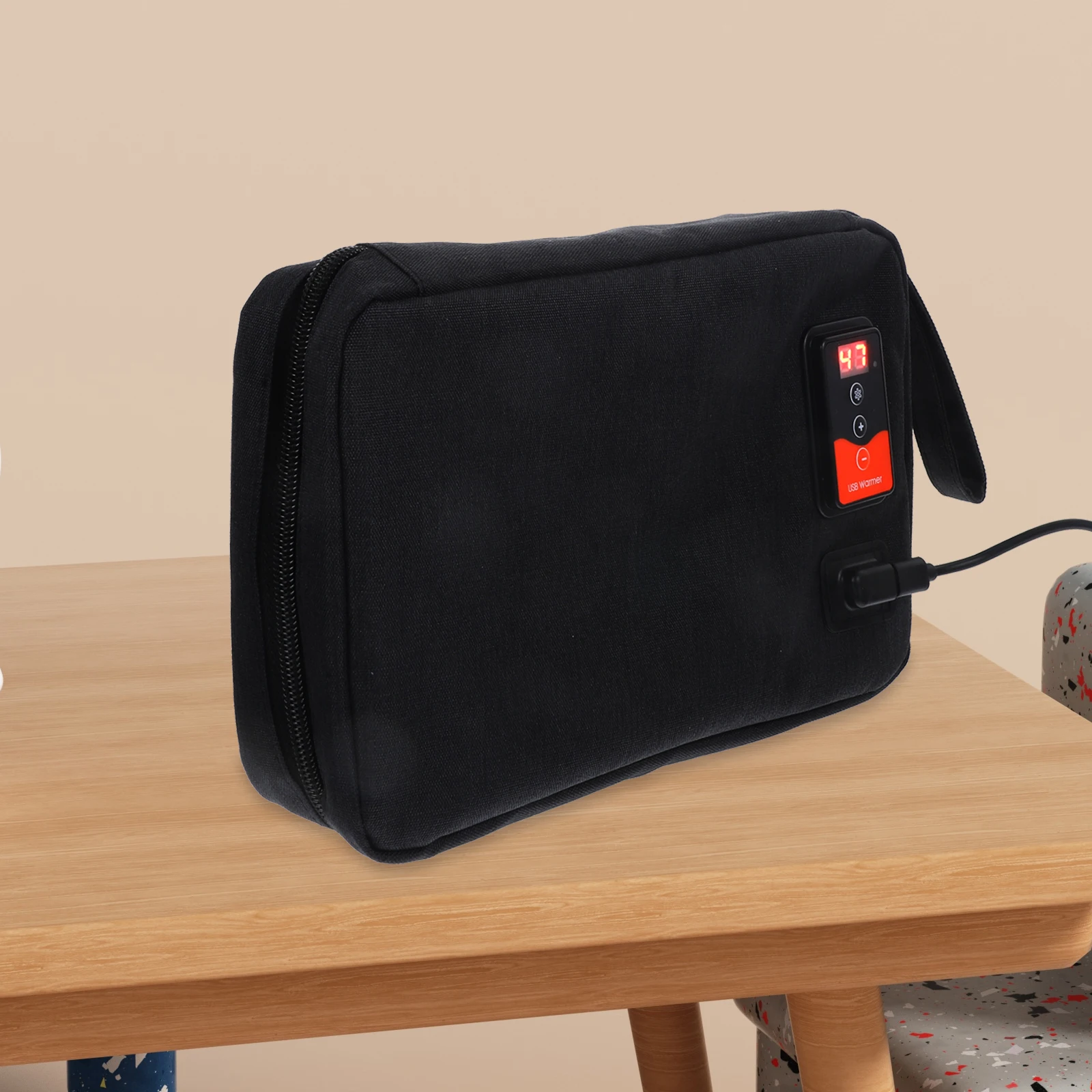 Scaldasalviette umidificate portatile Il riscaldatore a basso erogatore mantiene la temperatura costante previene la perdita di umidità Pannolini compatibili con auto USB