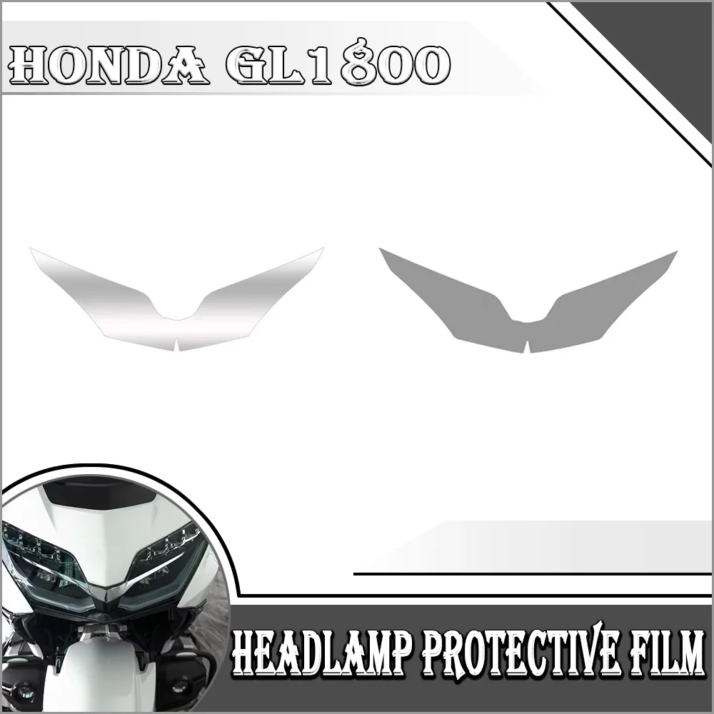 

Front Headlight Sticker Protective Film Guard For Honda Gold Wing GL1800 GL1800B F6B 2018-2023 Motorcycle