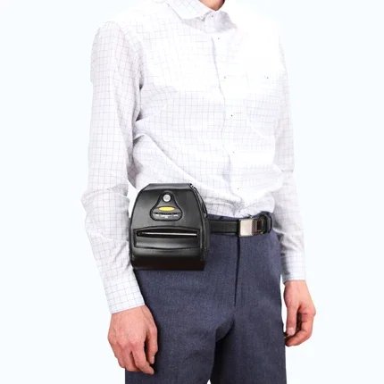 طابعة محمولة حرارية صغيرة ، ملصق الاستلام ، Android IOS ، 4" #4