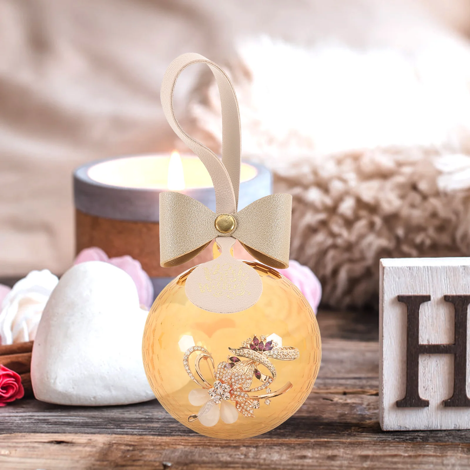 

4pcs Pink Ribbon Gold Bow Clear Crystal Ball Boxes for Wedding Party Favors Treats Gifts Packaging Storage Containers