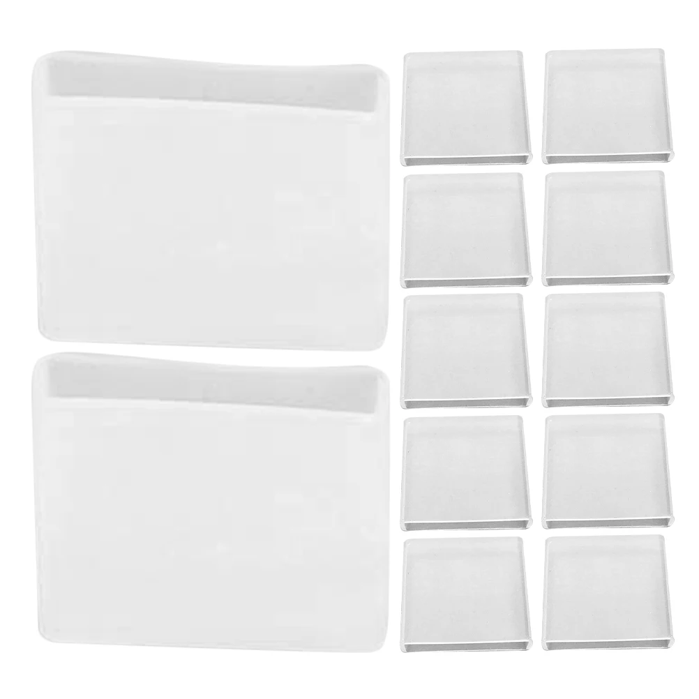 

50 Pcs Pants Rack Anti-slip Cover Clear Clothes Hanger Grips Fixation for Outdoor Indoor Hangers No Trace Coat Silica Gel Non