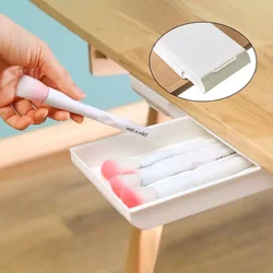 No Punching Drawer Storage Box Under The Table Hidden Stickers Stationery Box Miscellaneous Storage Box Bedroom Accessories