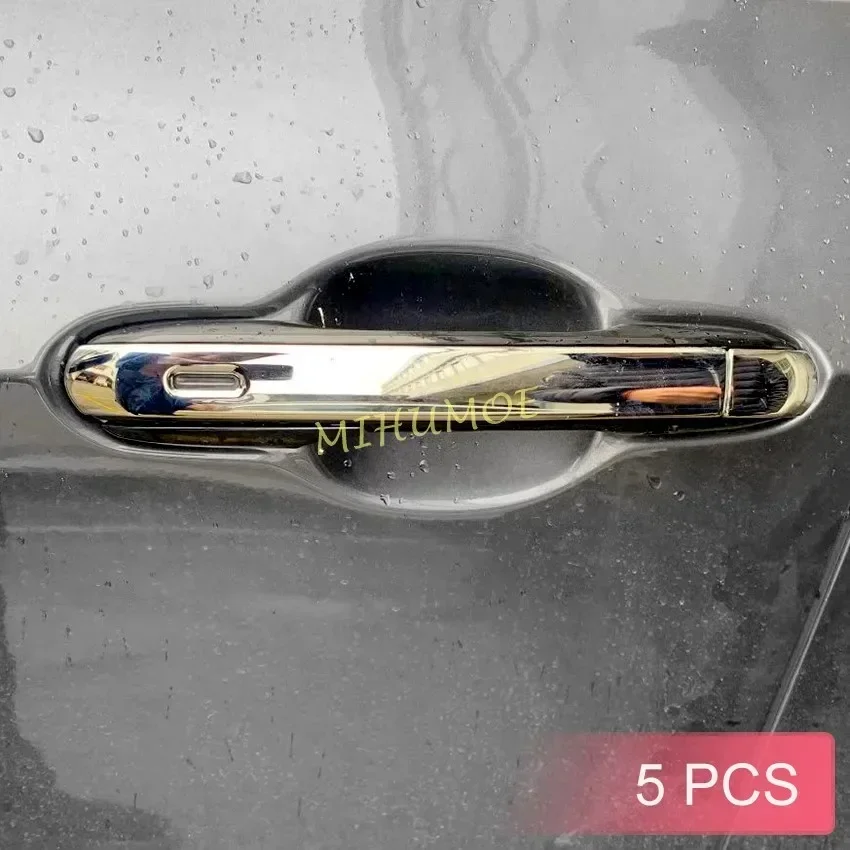 Garnitures de couvercle de poignée de porte chromées, Lexus NX RX, 2022, 2023, 2024, 250 h, 350h + 350h, 450, 500