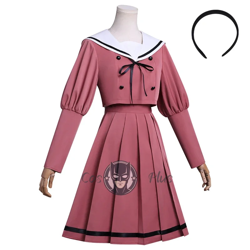 Disfraz de Cosplay de las flores fragantes con dignidad, Tops para mujeres y niñas, falda, vestido Waguri Kaoruko, uniforme escolar, conjunto de fiesta