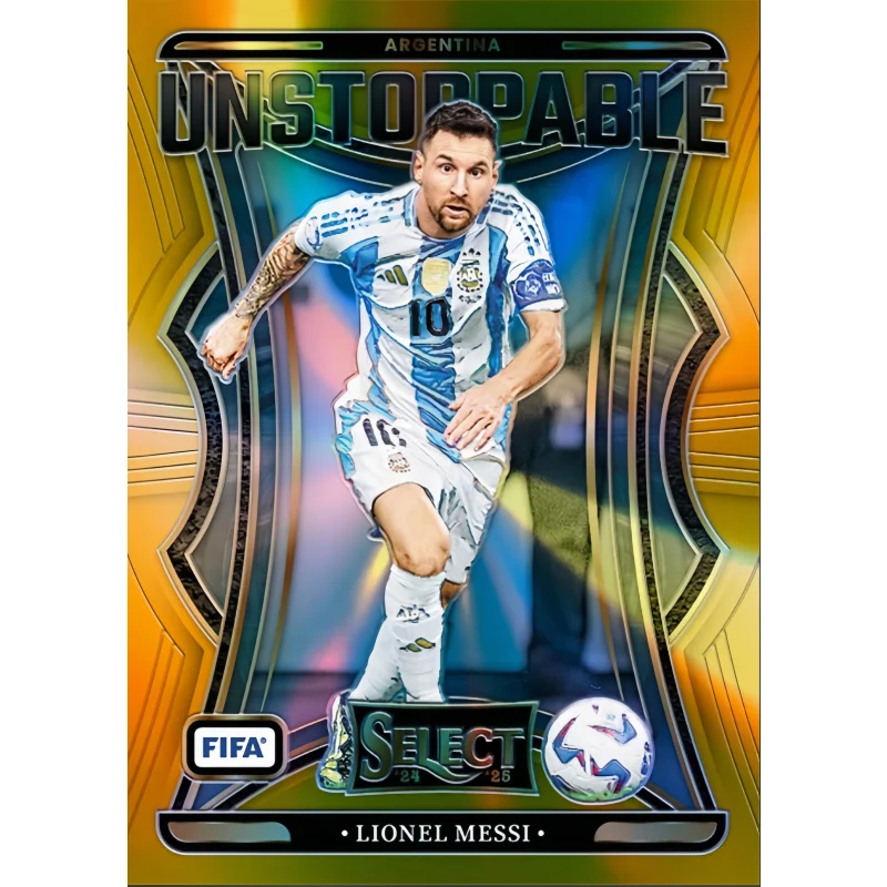 DIY Panini Homemade Football Signature Collection Card FIFA World Cup Nico Schlotbeck Messi Yamal Ronaldo Unstoppable Series view 3