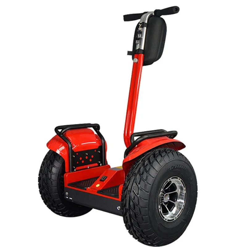 2400W Dual Hub Beach Golf Electric Scooter Folding Self Balance Board Golf Electric Cart Scooter With Bag Holder For Sale