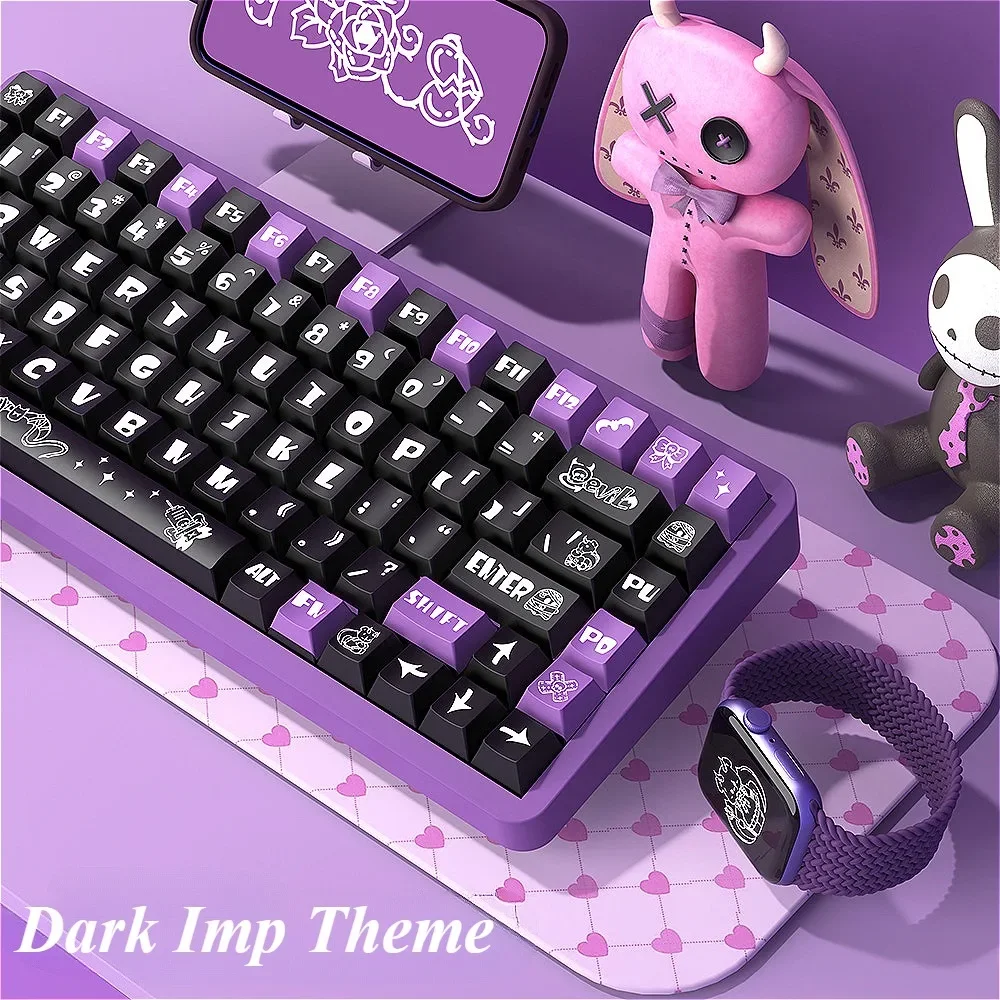 

Personalized Keycaps 138/158 keys, Cherry PBT Diablo theme for MX Switch 60/84/90/104/108 mechanical keyboard