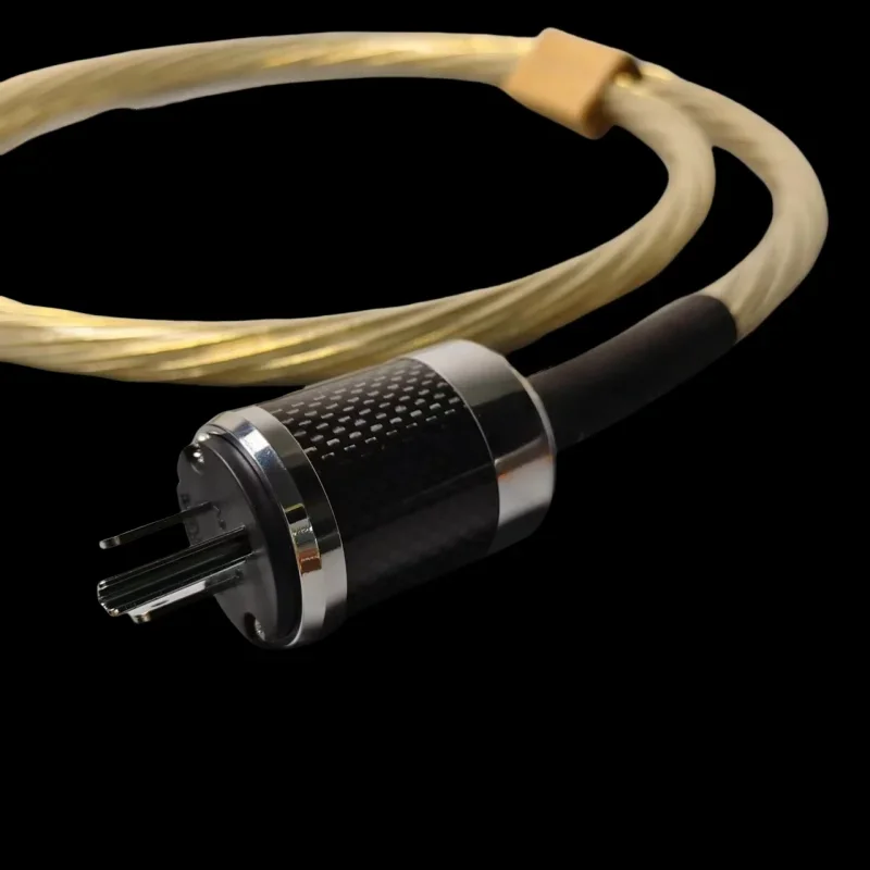 Nordost Odin 2 الذهب Hifi سلك الطاقة Audiophile سلك الطاقة Shuco نسخة سلك الطاقة المعيار الأمريكي IEC C15 التوصيل الذيل