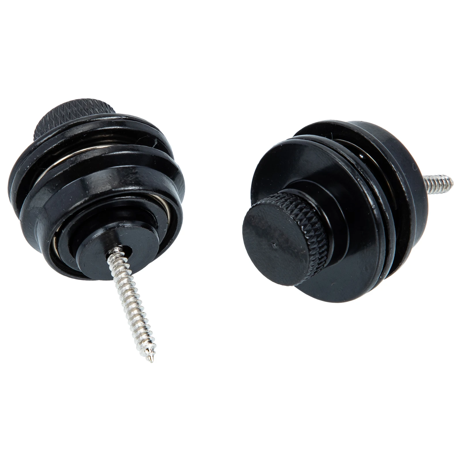 

2Pcs Guitar Strap Lock Non skid Tail Nail Durable Electric Bass Guitar Accessories Strap Buckle Secure Install