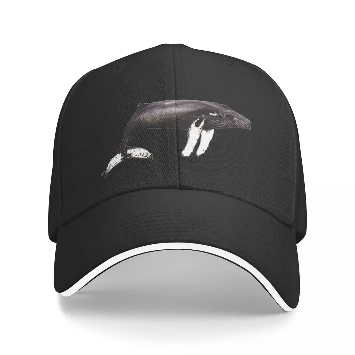 The famous Humpback whale Notch from Cabo Verde Baseball Cap fishing hat sun caps Icon Girl Men's