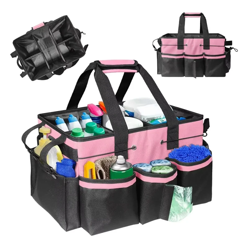 

1 шт., сумка для хранения инструментов из ткани Оксфорд, складная сумка для хранения инструментов большой емкости, сумка через плечо с ручкой, домашний органайзер