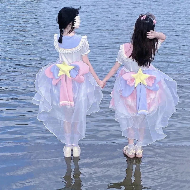 25COSSweetheart Lolita Dress Chai Huhu Lolita Lovely Card Girl Dress Sakura Ever-changing Little Sakura Lolita Cosplay Girl Dres - view 5