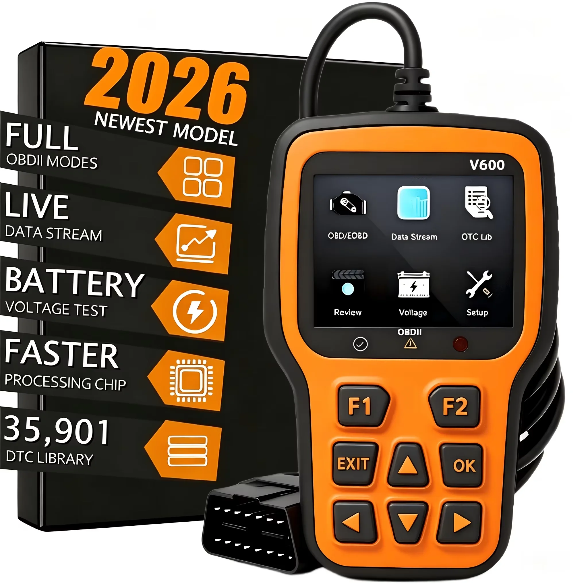 Car Obd2 Scanner Diagnostic Tool Code Reader Engine Fault Code Reader Scanner Can Diagnose All Obd Ii Protocol Cars since 1996