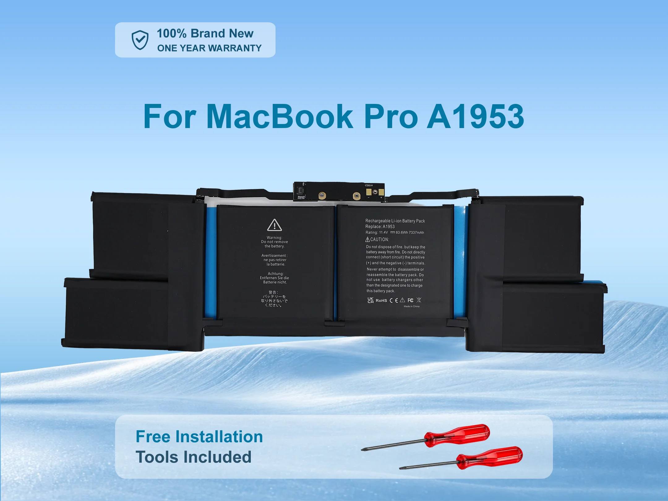 A1953 Battery for MacBook Pro 15