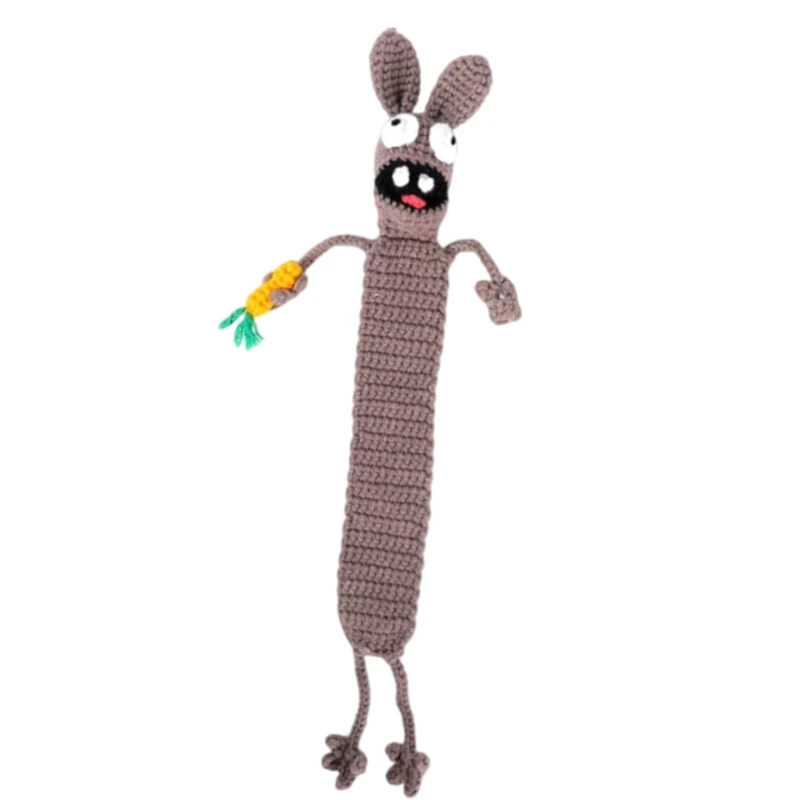 Вязаные закладки ручной работы, держатель для страниц книги, вязаные крючком закладки с животными, благодарственный подарок для