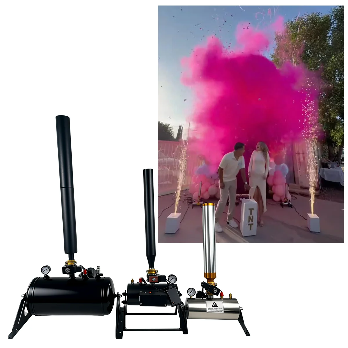 2pcs Mini Electrical Confetti - Confetti Cannon Tube review and price