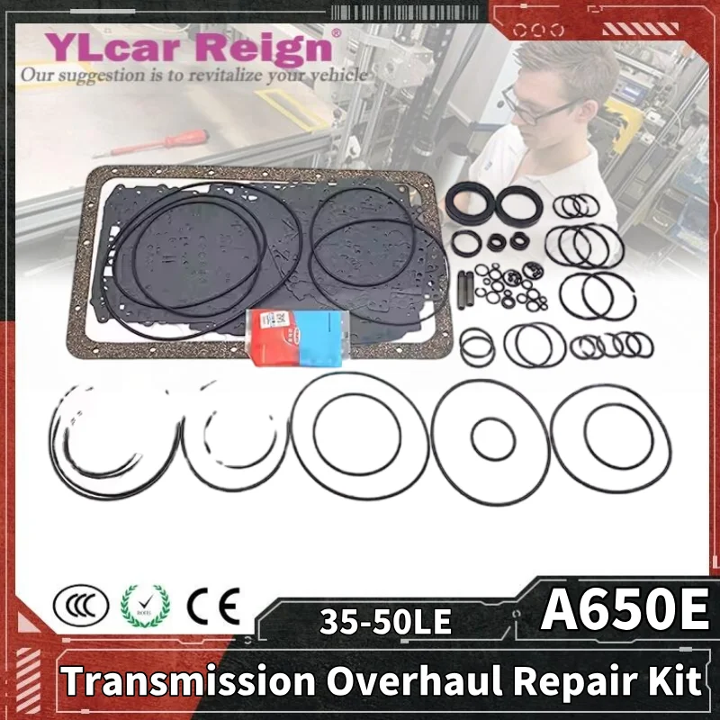 A650E 35-50LE Automatic Transmission Overhaul Rebuild Repair Kit Seals Gasket For TOYOTA LEXUS Car Accessories