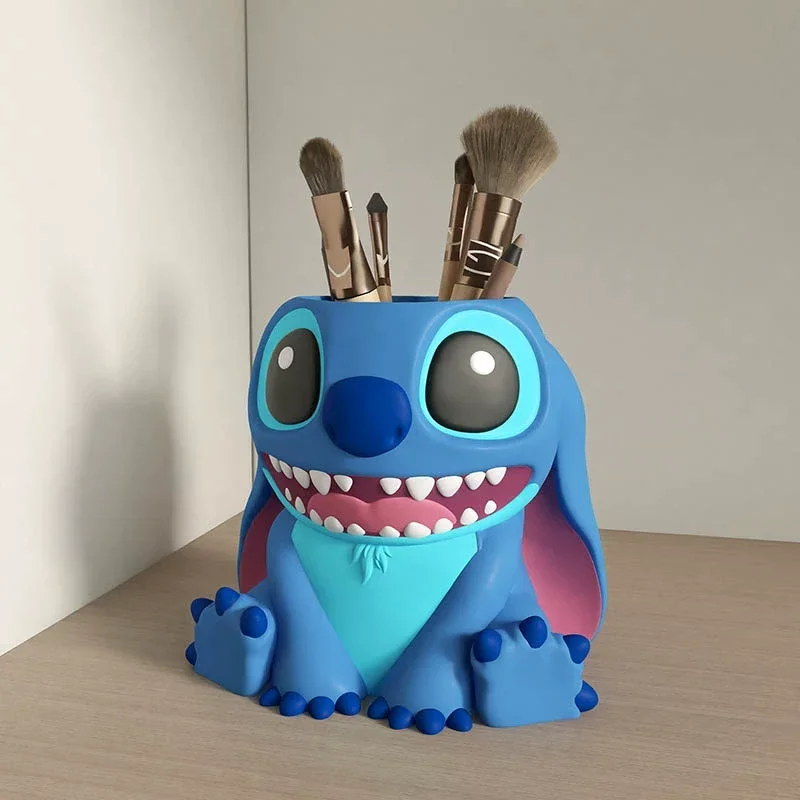 

Креативный милый держатель для ручек, ящик для хранения, ведро для кистей для макияжа, офисная настольная модель, украшения, детский подарок, игрушка