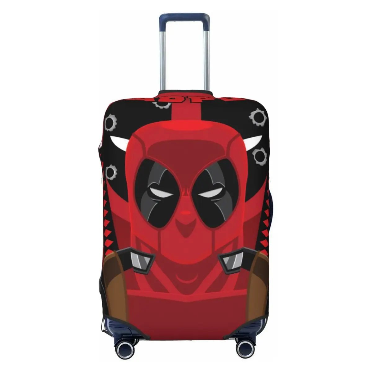 

Custom Hero World Deadpool Luggage Cover Fashion Suitcase Protector Covers Suit For 18-32 inch
