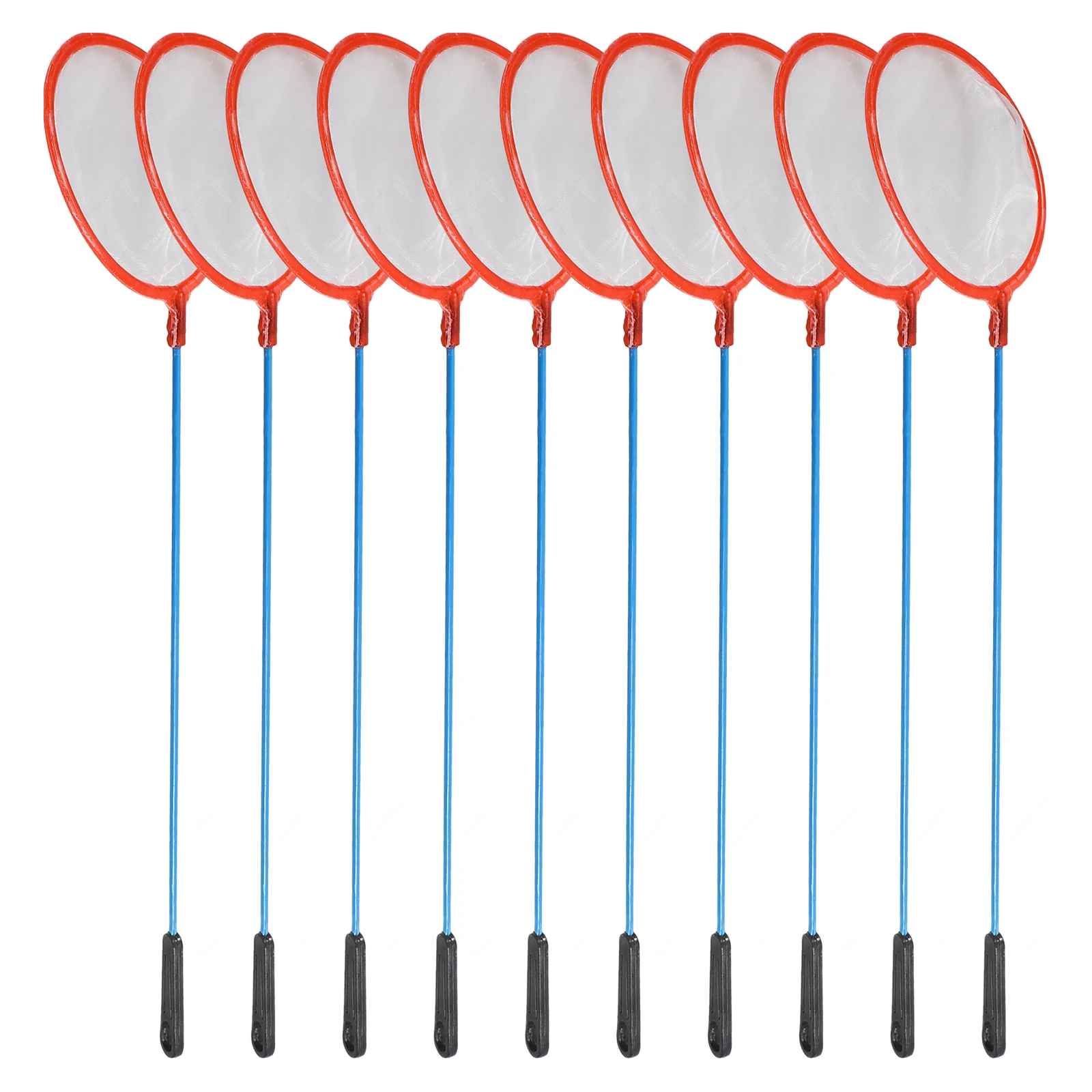 

10pcs Small Fish Tank Net Stainless Steel Kids Aquarium Nets Fine Mesh Handheld Fishing Supplies Easy Storage