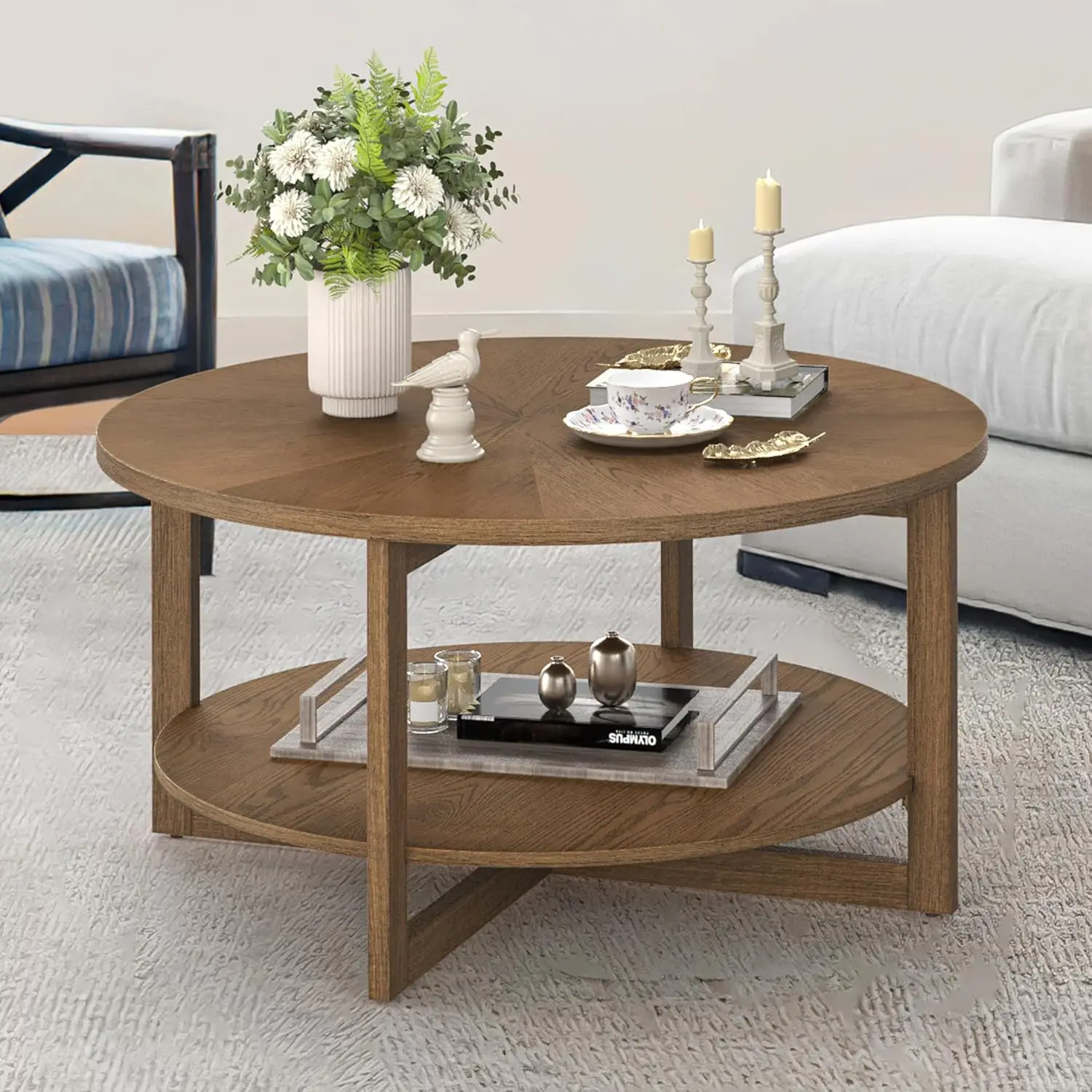 Round Coffee Table, 35