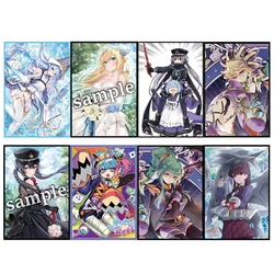 50PCS 63X90mm Foil Anime Card Sleeves Japanese Size Cartoon Card Protector for YGO Card Inner Trading Card Sleeves for Photocard