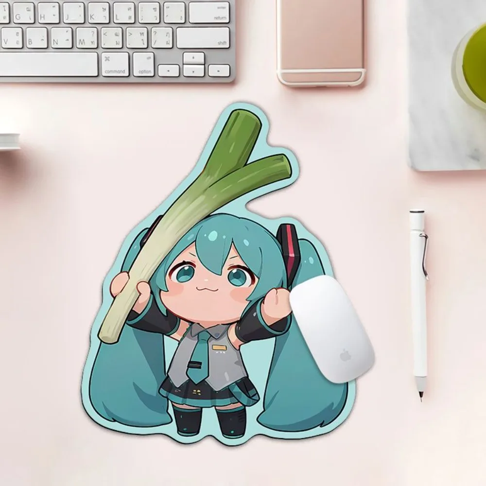 Anime Hatsune Miku Mouse Pad Large Gaming Mousepad High Aesthetic Waterproof Desk Mat Thickened Kawaii Room Decor Gift for Girls