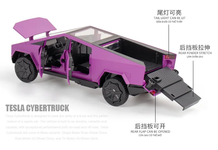 1:32 pastilla sonido tirar hacia atrás luz juguete coche modelo ornamento Diecast aleación coche modelo coleccionable