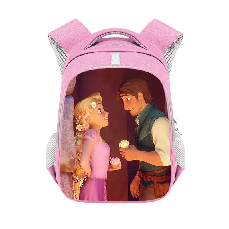 Disney Rapunzel Pei Le Bag Trend Backpack Large Capacity Cartoon Student Backpack Fashion Kawaii Girl Pericardium Bag Girl Gift