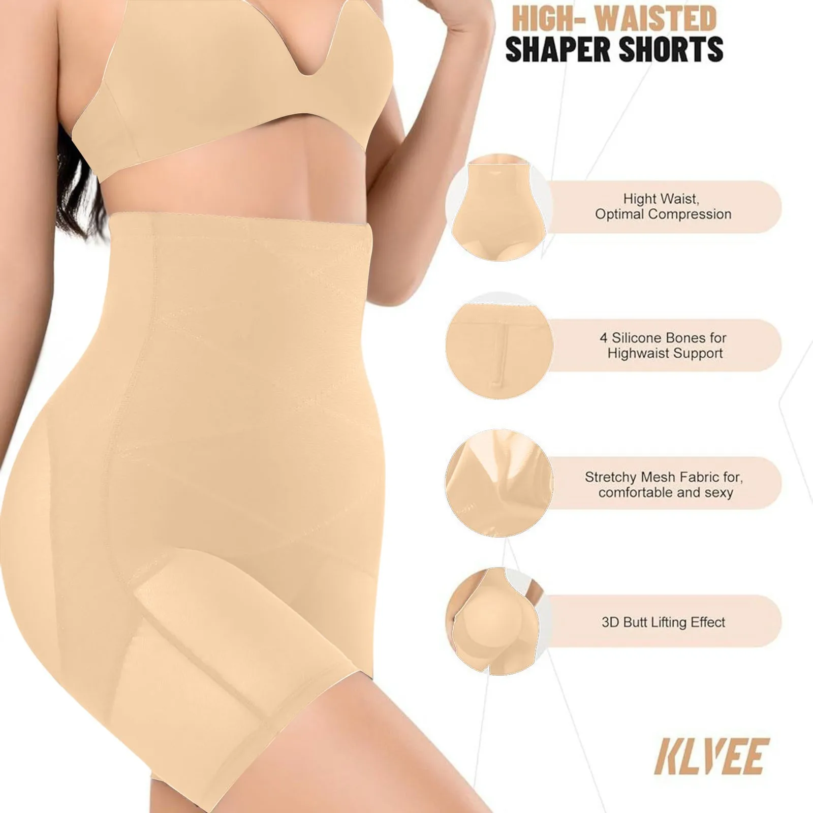 Super Sale High Taille Shaping Control Höschen Bauch Kontrolle Butt Lifting Slim Shorts Damen Unterwäsche Shape wear Body Shaper