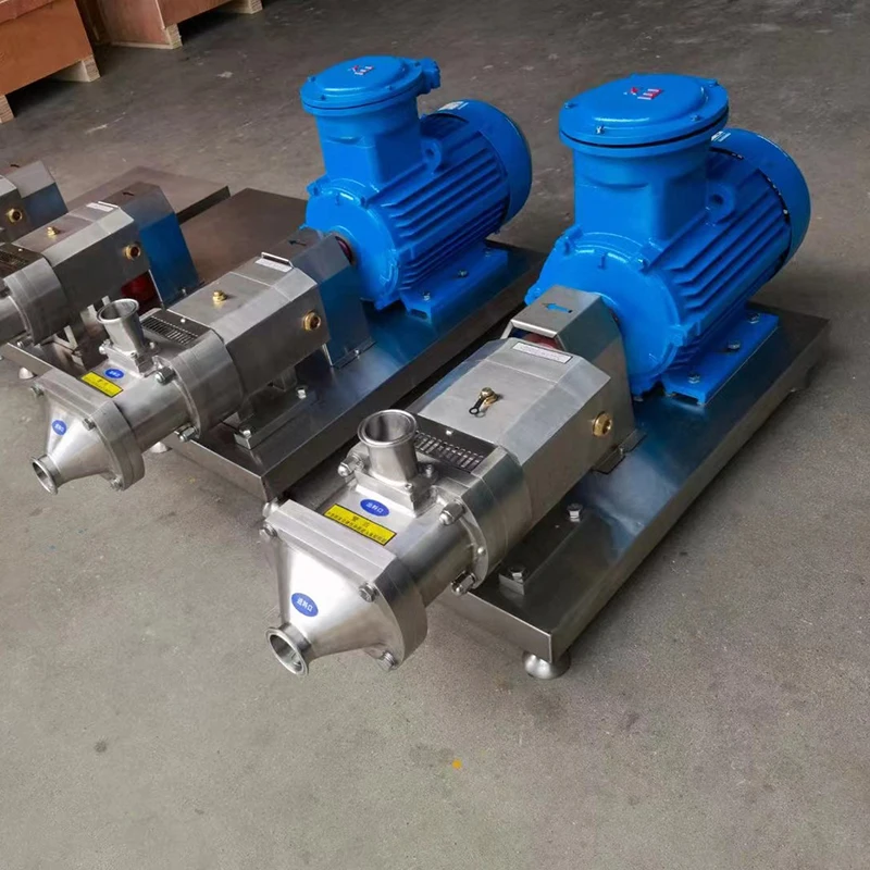 

Stainless Steel Twin Screw Pump Drum Pump for Food Wastewater Liquid Conveyance-for Honey Cream Tomato